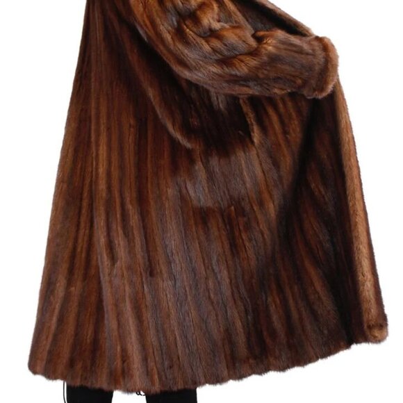 Wild Type Mink Coat - Large - Picture 3 of 10